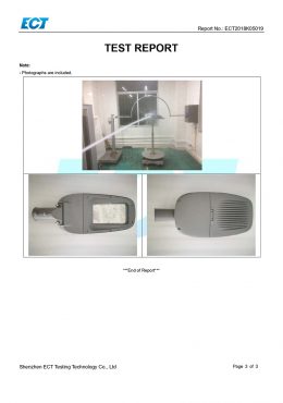 EK IP66 TESTAUSsertifikaatti